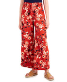 Style & Co Women Printed Smocked Waist Wide Leg Pants Moroccan Spice