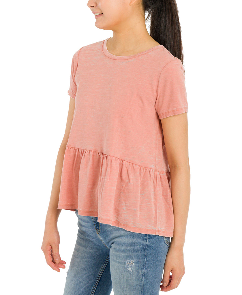 Hippie Rose Juniors Peplum T Shirt