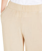 Alfani Women Petite Ribbed Wide Leg Pants