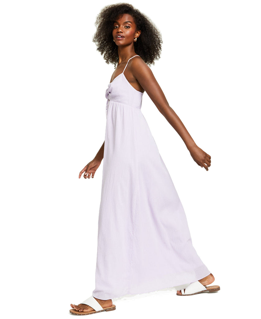 Bar III Women Cross Back Maxi Dress Lucky Lavender