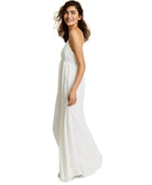 Bar III Women Metallic Textured Maxi Dress