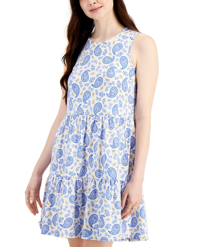 Style & Co Women Paisley Print Dress