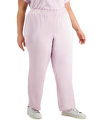 Alfani Women Plus Modern Lounge Pull On Pants Lavender Rain
