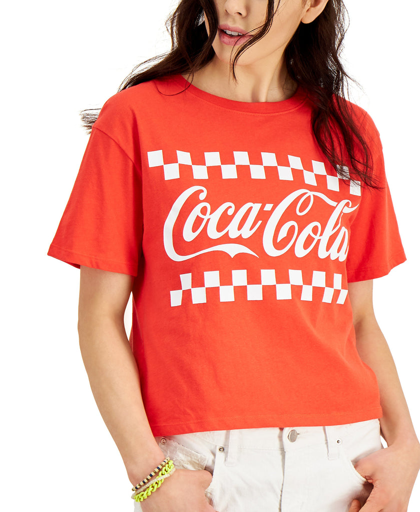 Love Tribe Women Coca Cola Graphic Print T Shirt