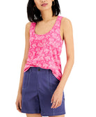 Style-&-Co-Women-Printed-Tank-Top-Bahama-Ditsy