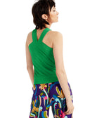 INC International Concepts Women Petite Twisted Halter Top