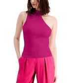 INC International Concepts Women Mock Neck Sweater Jazzy Pink