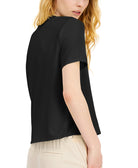 INC International Concepts Women EARTH Boxy T Shirt