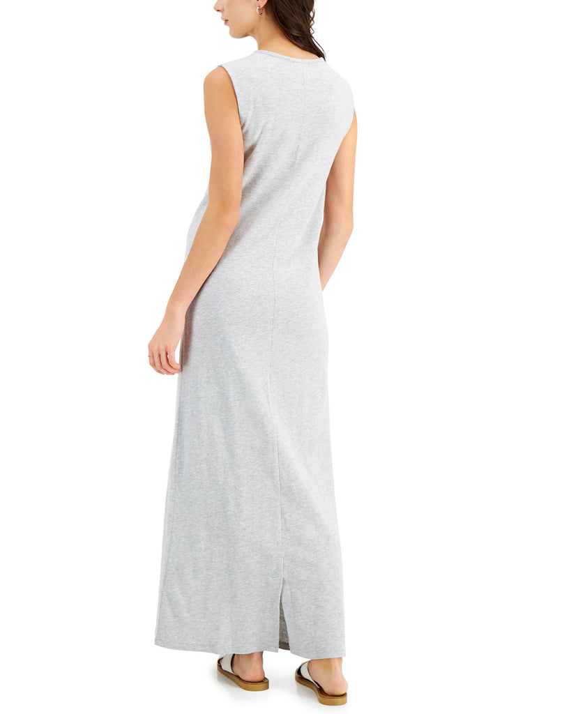 Style & Co Women Cotton Heathered Maxi Dress