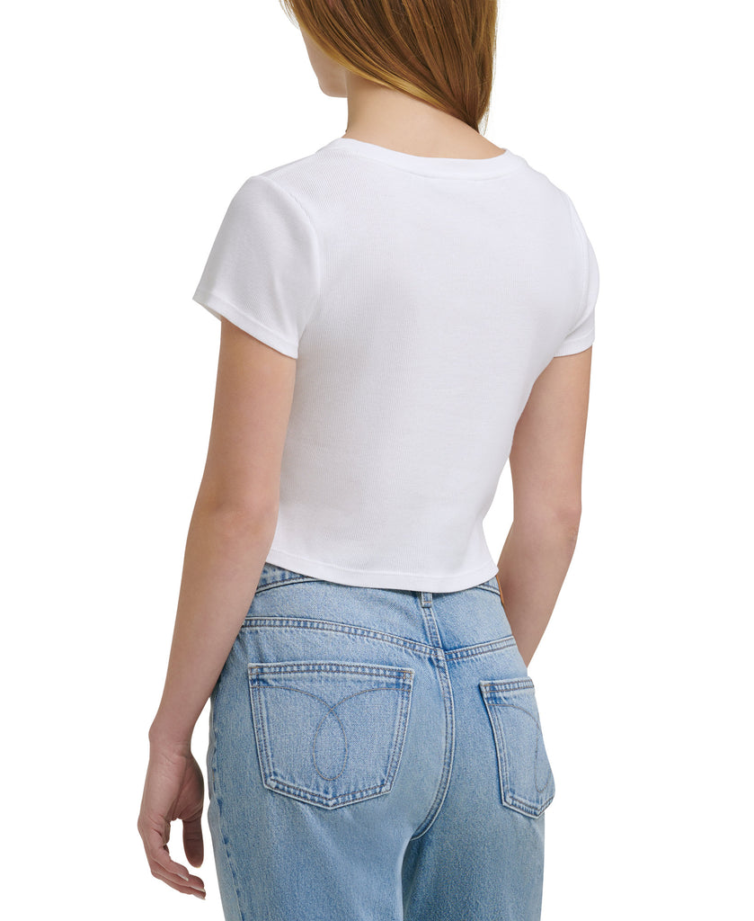 Calvin Klein Jeans Women Cotton Crop Top