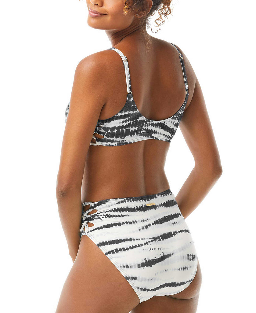 Vince Camuto Women Striped Side Lace Bikini Top