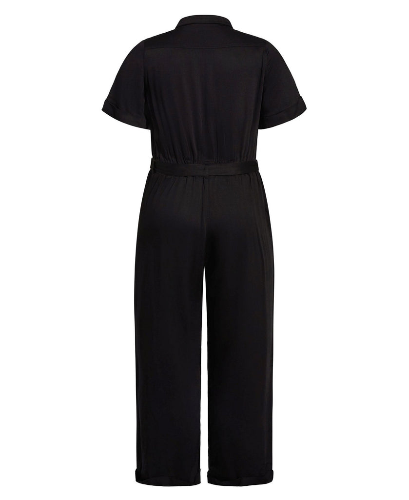 City Chic Women Plus Boiler Suit Jumpsuit