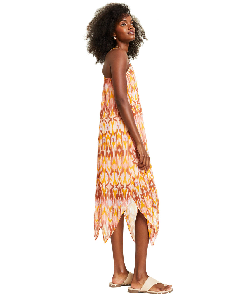 Bar III Women Ikat Handkerchief Hem Dress