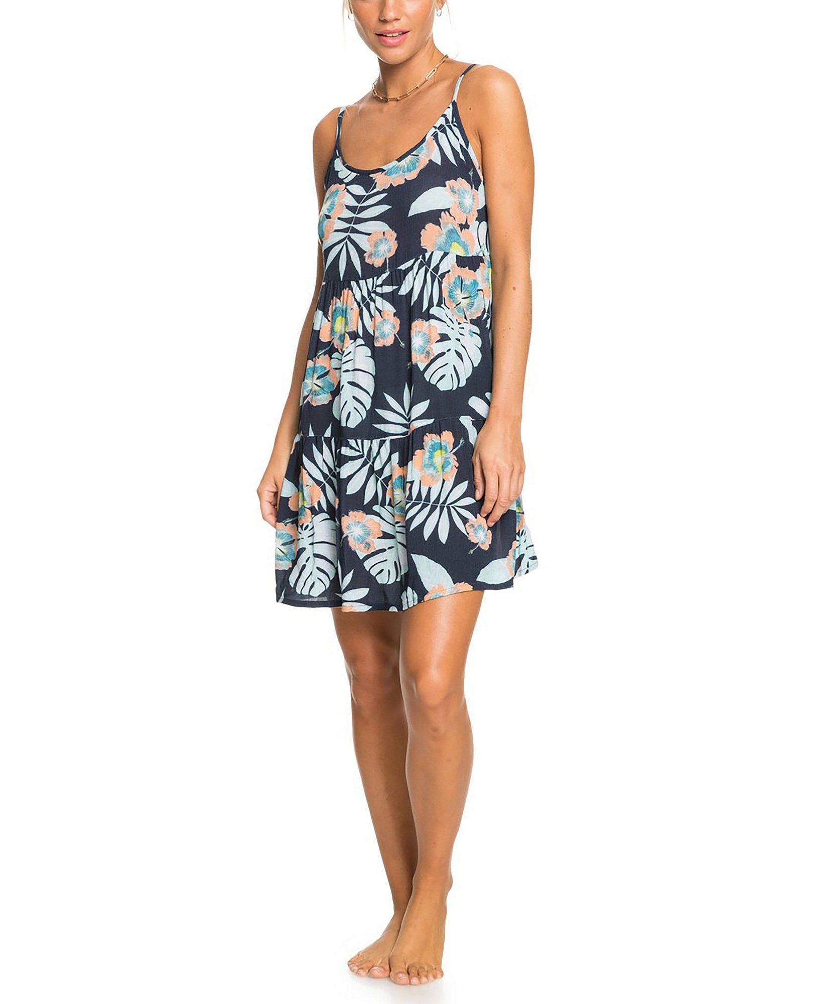 Roxy Women Printed Sand Dune Cover Up Dress