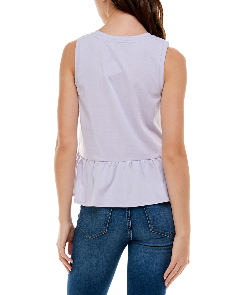 Crave Fame Women Sleeveless Peplum Top