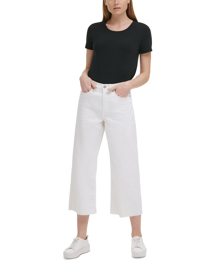 Calvin Klein Jeans Women Cropped Wide Leg Pants