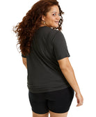 Mighty Fine Women Plus Trendy Love Graphic T Shirt