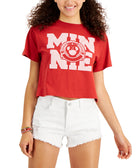 Disney Women Minnie Cotton T Shirt Red