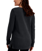Karen Scott Women Crossover V Neck Sweater