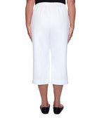 Alfred Dunner Women Plus Anchors Away Heat Cuff Capri