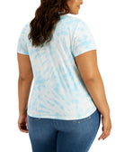 Style & Co Women Plus Cotton Graphic Print T Shirt