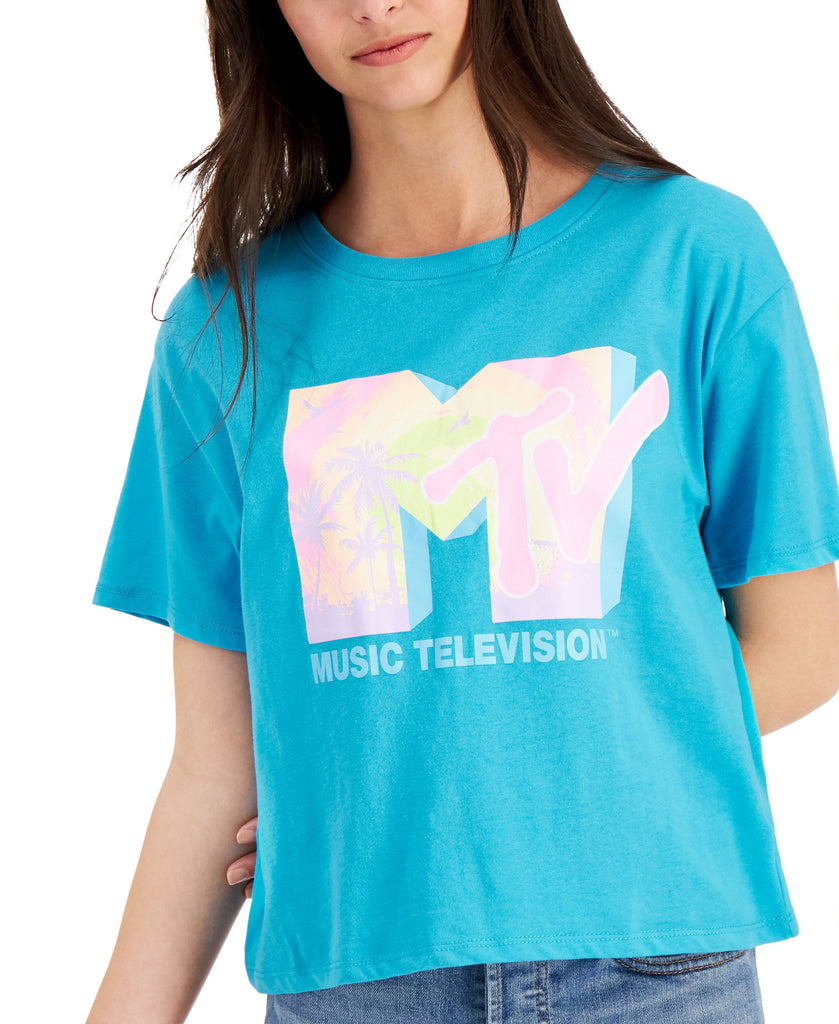 Love Tribe Women MTV Logo T Shirt