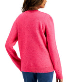 Karen Scott Women Embellished Penguin Sweater
