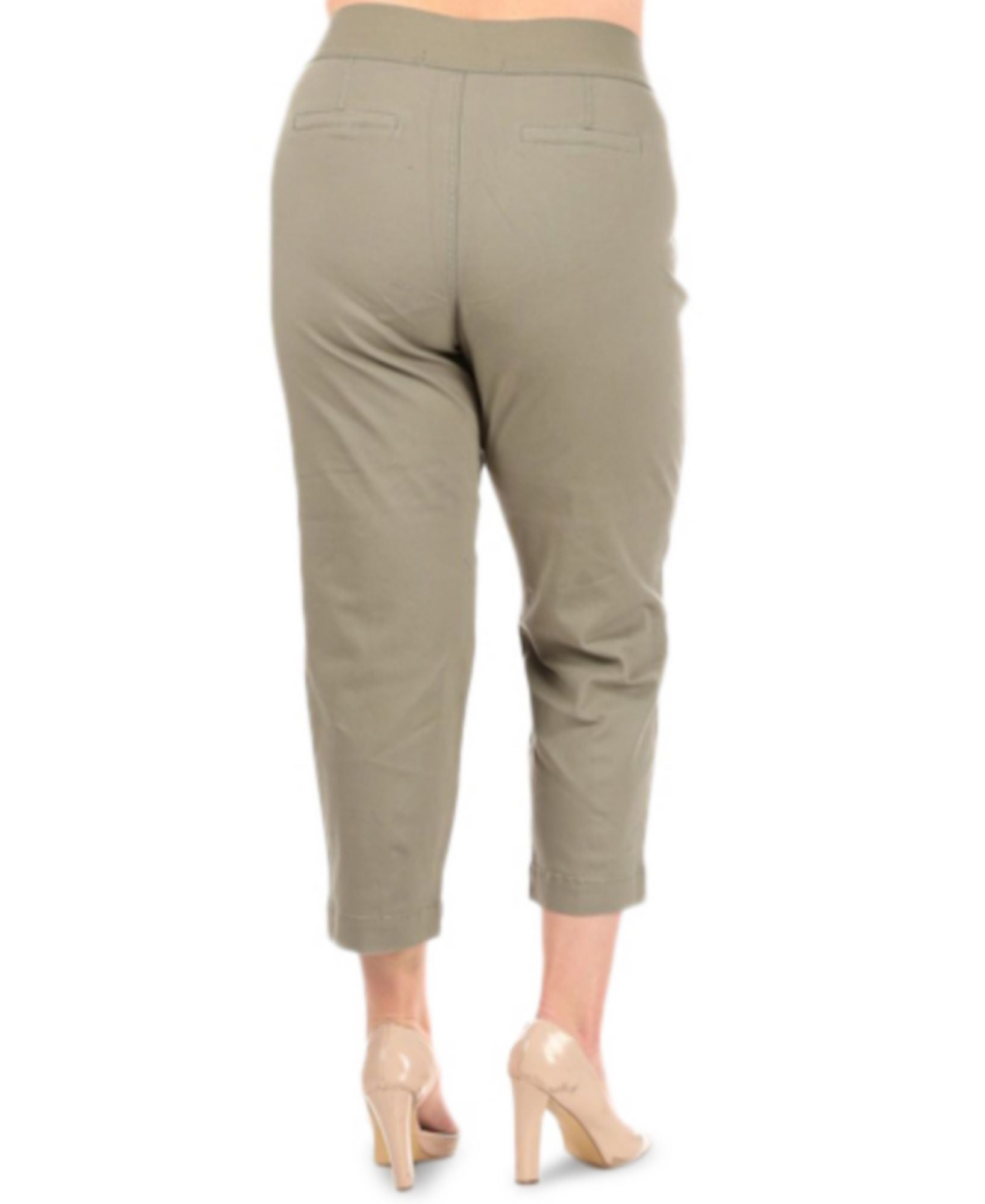Celebrity Pink Women Plus Trendy Cropped Pants