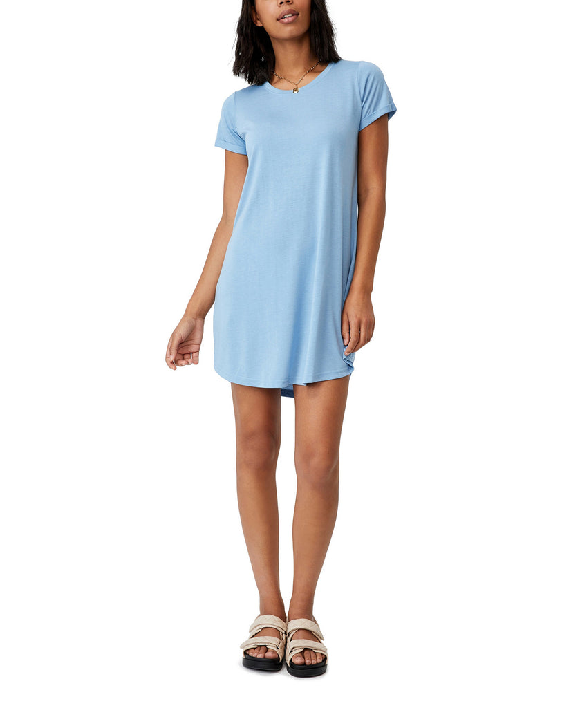 COTTON ON Women Tina T Shirt Dress Authentic Blue