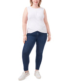 1.STATE Women Plus Cross Front Top
