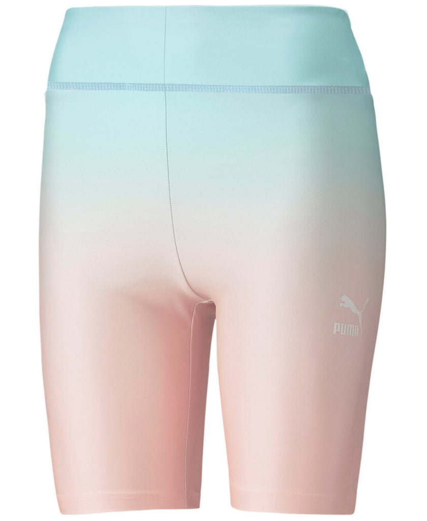 Puma Women Gloaming AOP Short Tights Eggshell Blue Gloaming