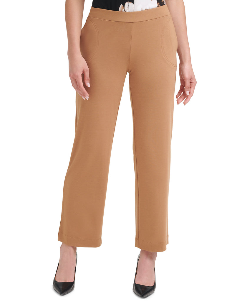 Calvin-Klein-Women-French-Terry-Pants-Luggage