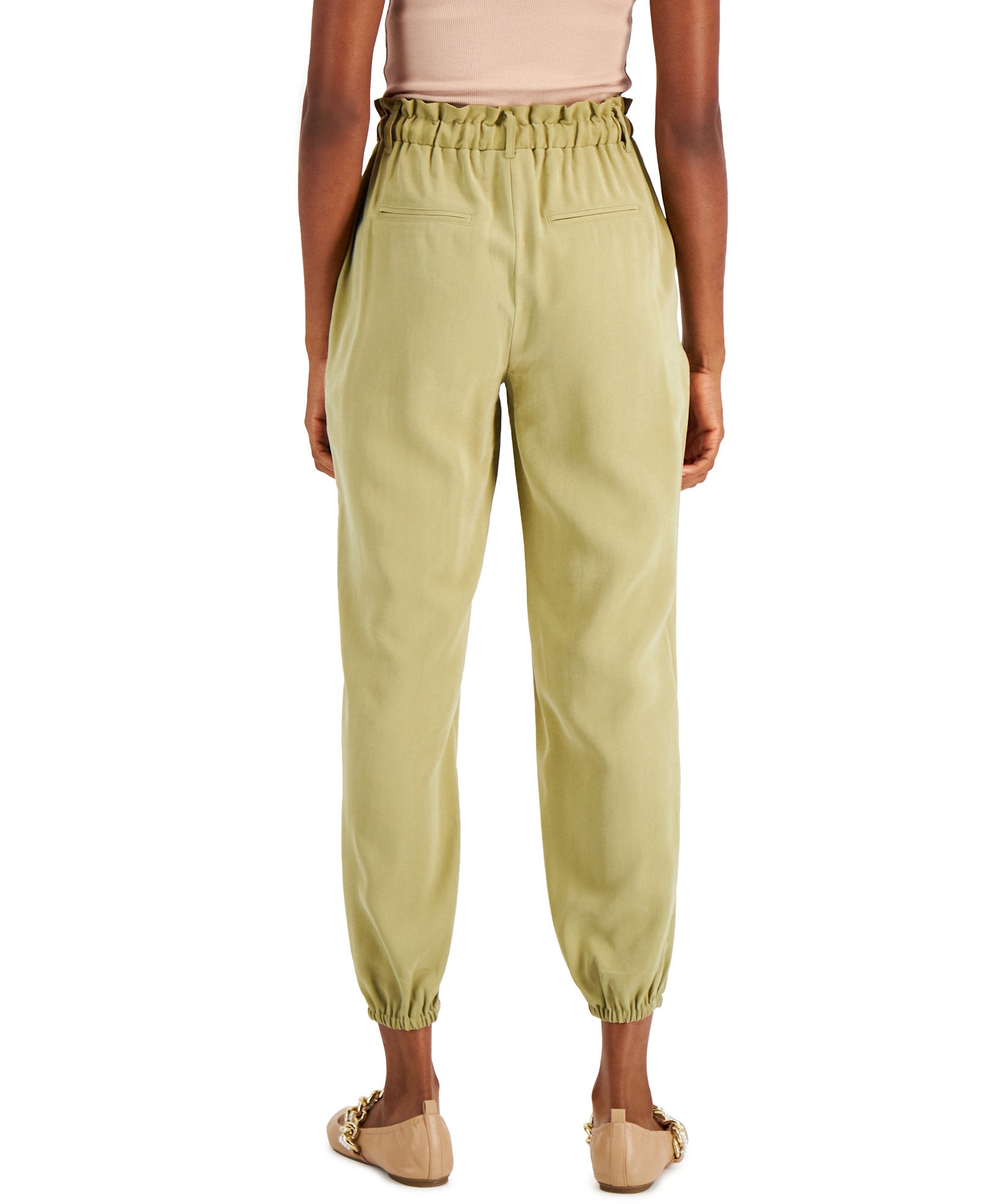 INC International Concepts Women Drawstring Waist Jogger Pants