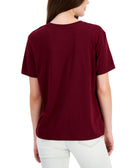 Peanuts Women Snoopy Logo T Shirt