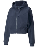 Puma Women Train Cloudspun Zip Hoodie Spellbound Heather