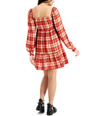 Love, Fire Women Smocked Tiered Dress
