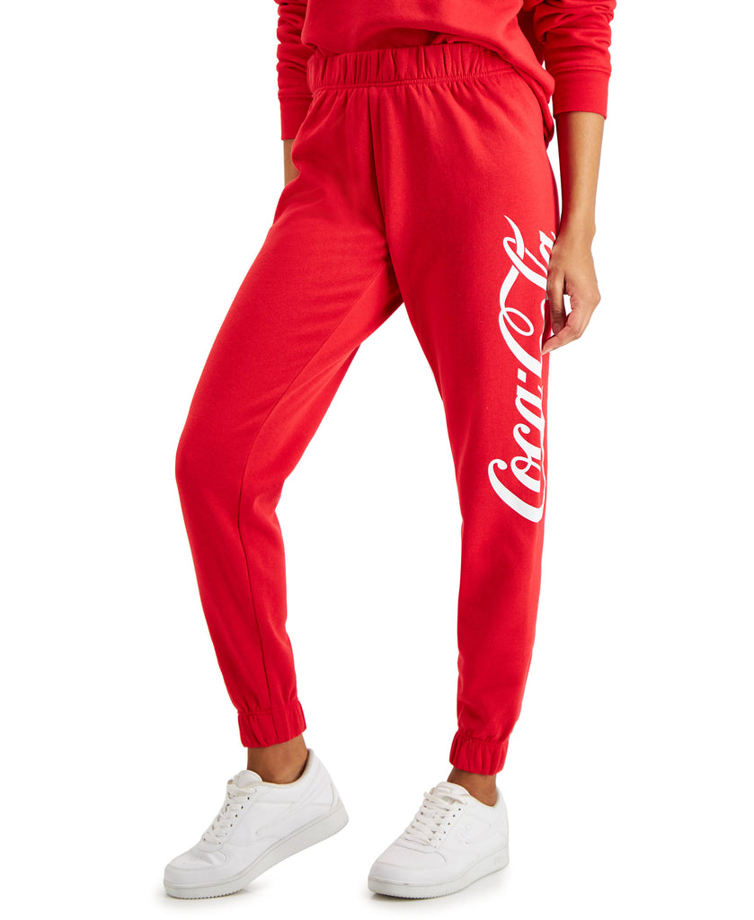 Hybrid Apparel Women Script Jogger Pants High Risk Red