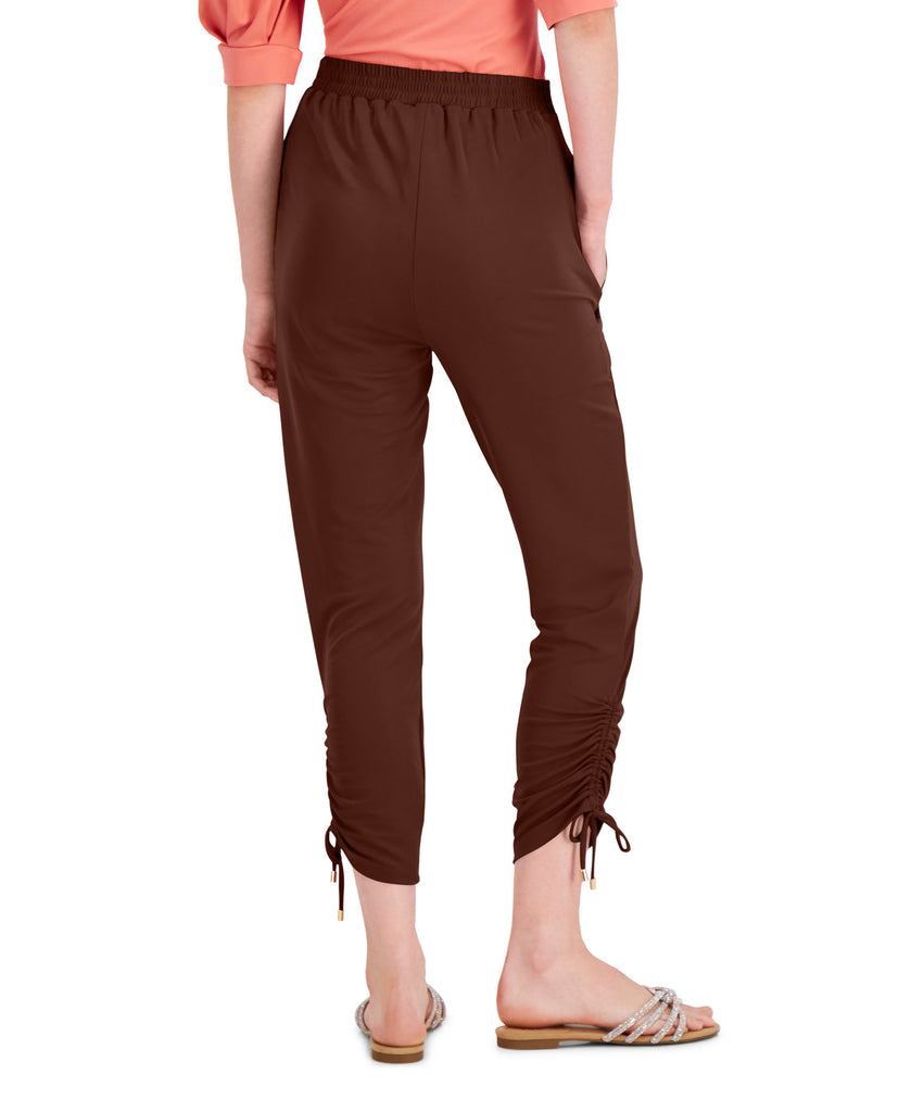 INC International Concepts Women Ruched Hem Pants