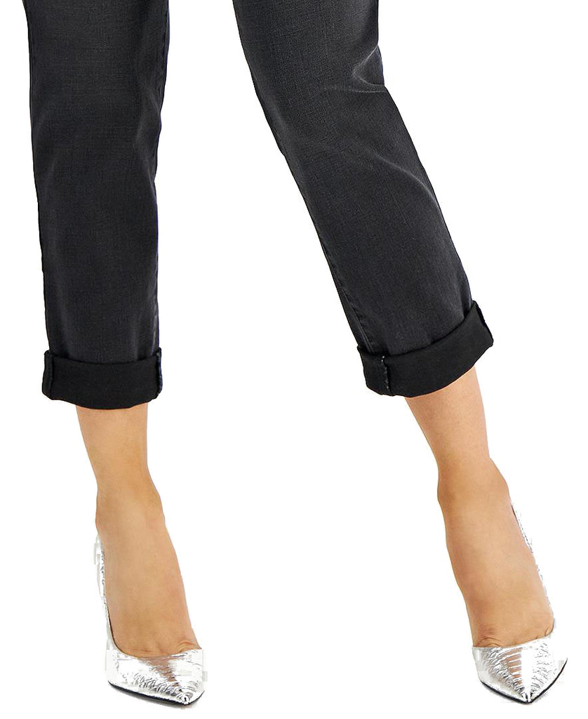 INC International Concepts Women Curvy Mid Rise Straight Leg Jeans