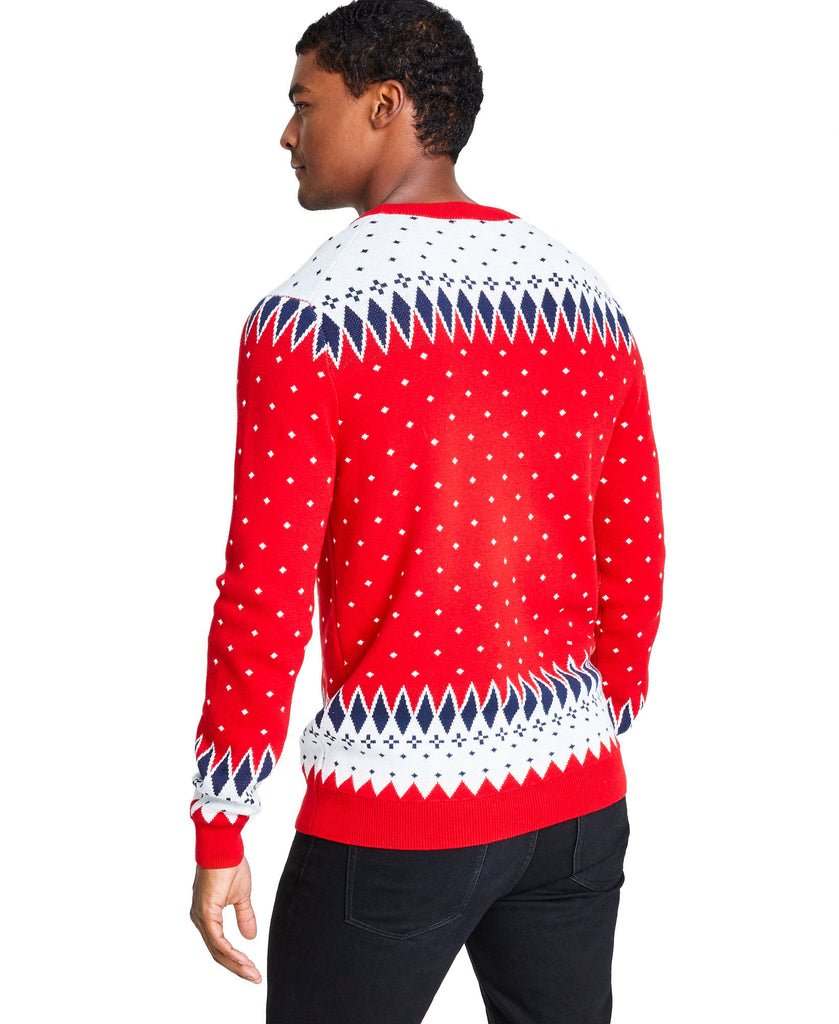 Charter Club Men Snowflake Sweater