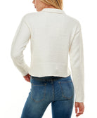 Ultra Flirt Women Fuzzy Polo Top