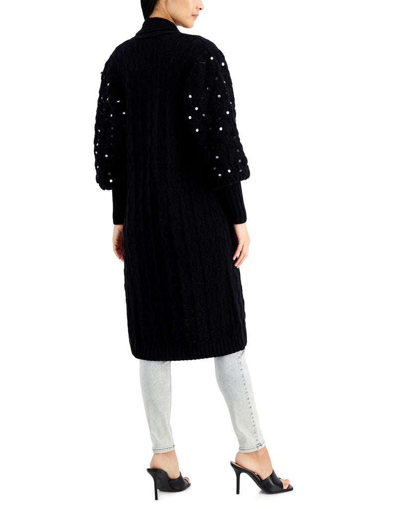 INC International Concepts Women Embellished Sleeve Cardigan