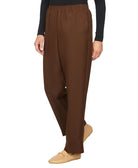 Alfred Dunner Women Plus Classic Pull On Straight Leg Pants