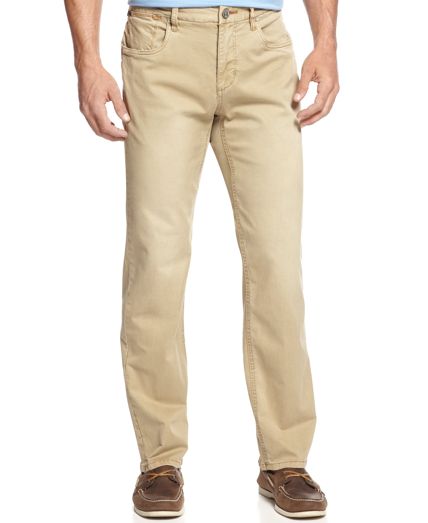 Tommy Bahama Men Montana Authentic Chinos Khaki Sand