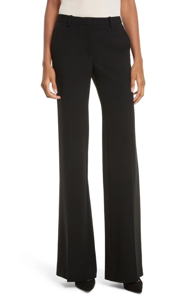 Theory Women Demitria Admiral Crepe Pants Black