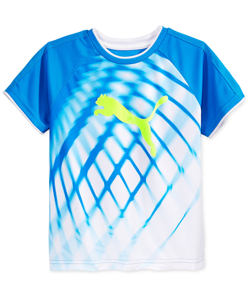 Puma-Boys-Puma-Sublimation-Print-T-Shirt-Sky-Blue