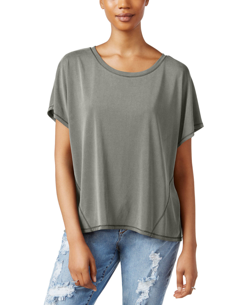 RACHEL Rachel Roy Women Split Back T Shirt Stone