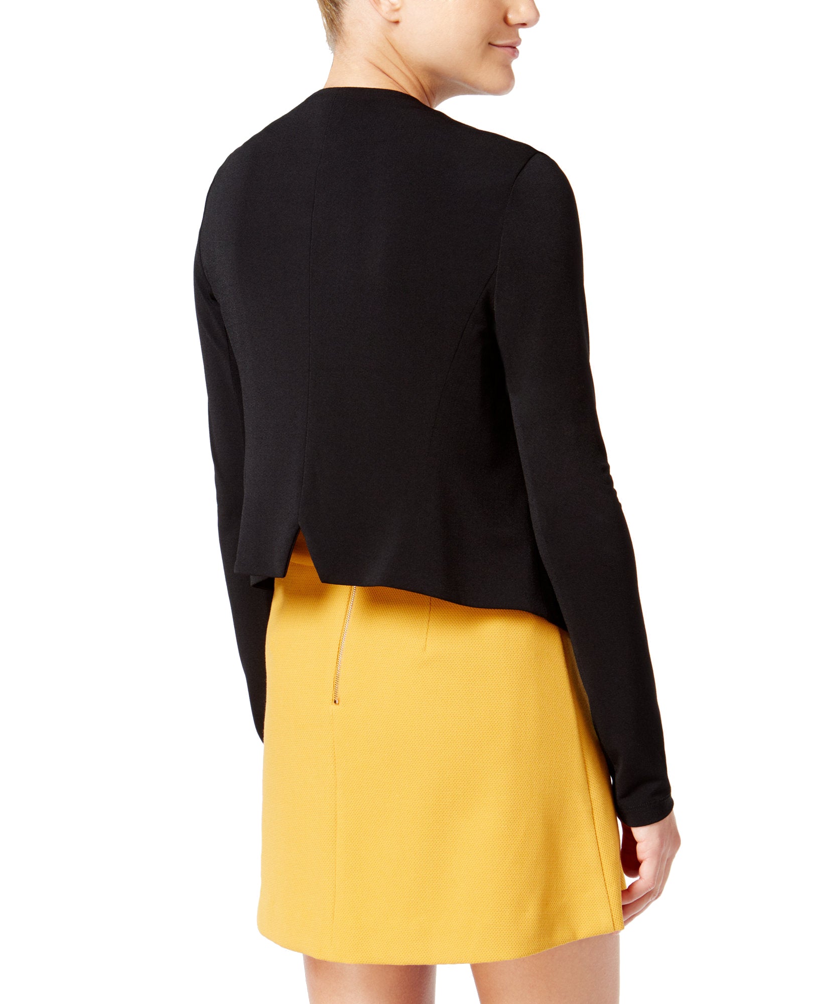 XOXO Juniors Button Front Mini A Line Skirt