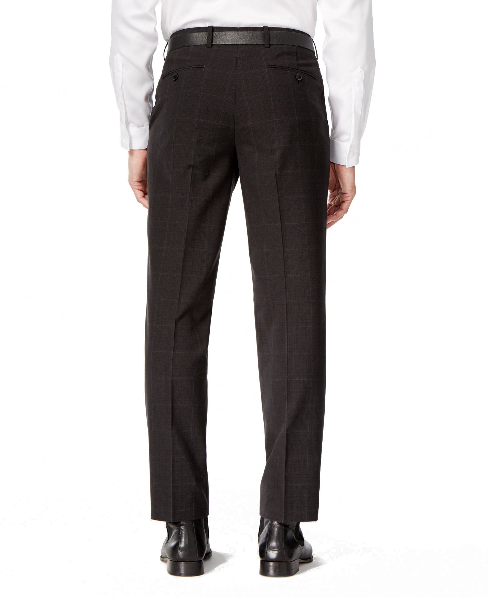 INC International Concepts Men Windowpane Check Dress Pants