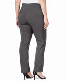 Charter Club Women Plus Cambridge Tummy Control Check Printed Pull On Pants